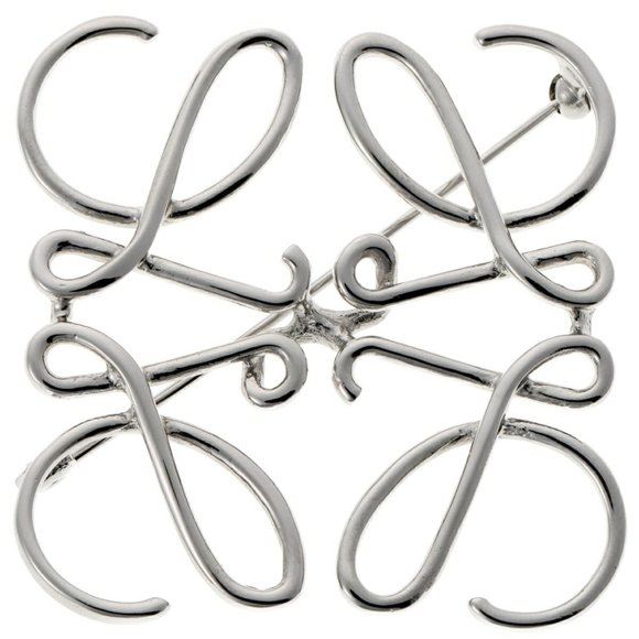 LOEWE Silver Brooch